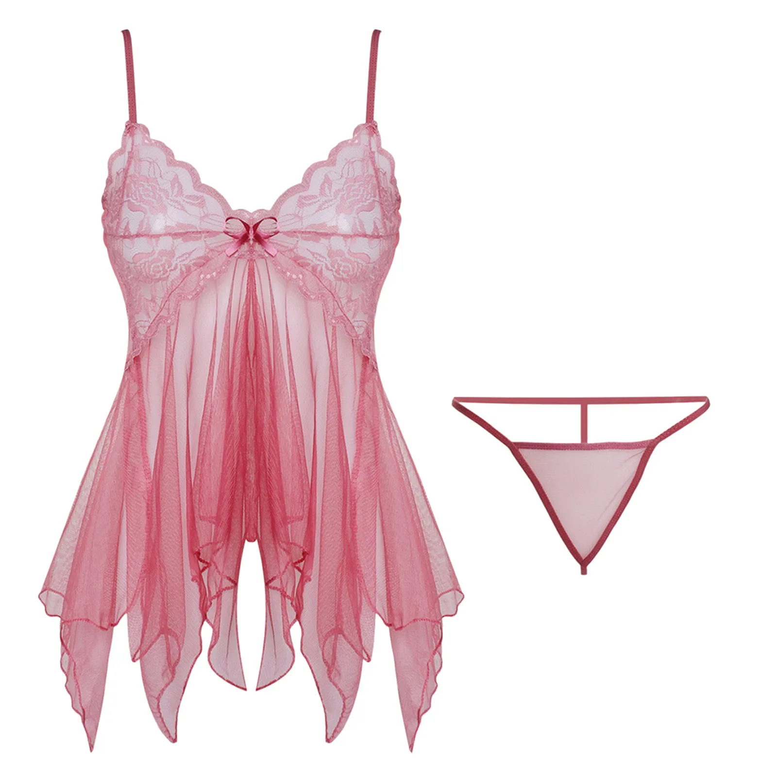 2023 Sexy Lingerie Hot Woman Underwear Erotic Porn Babydoll Lingerie Teddy Sleepwear Lenceria Sexy Costumes Sex Nighties_voghion.com