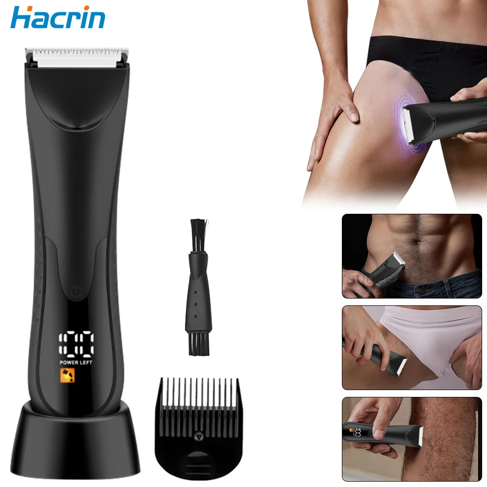 Shaver Man Electric Man Shaver Rechargeable Trimmer for Men Hair Clipper for Body Beard Sensitive Areas Armpit Groin Epilator