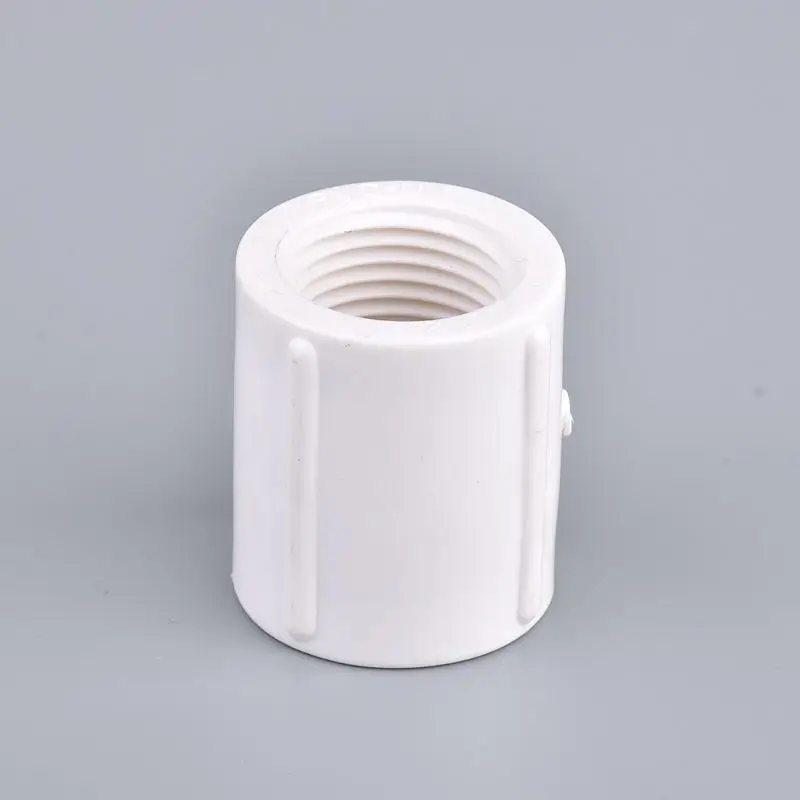 2pcs 1/2 3/4 1 Inch PVC Pipe Female Threaded Straight Elbow Tee End Cap Connector Aquarium Fish Tank  Water Pipe Jiont Fittings drip tape kit Watering & Irrigation Kits