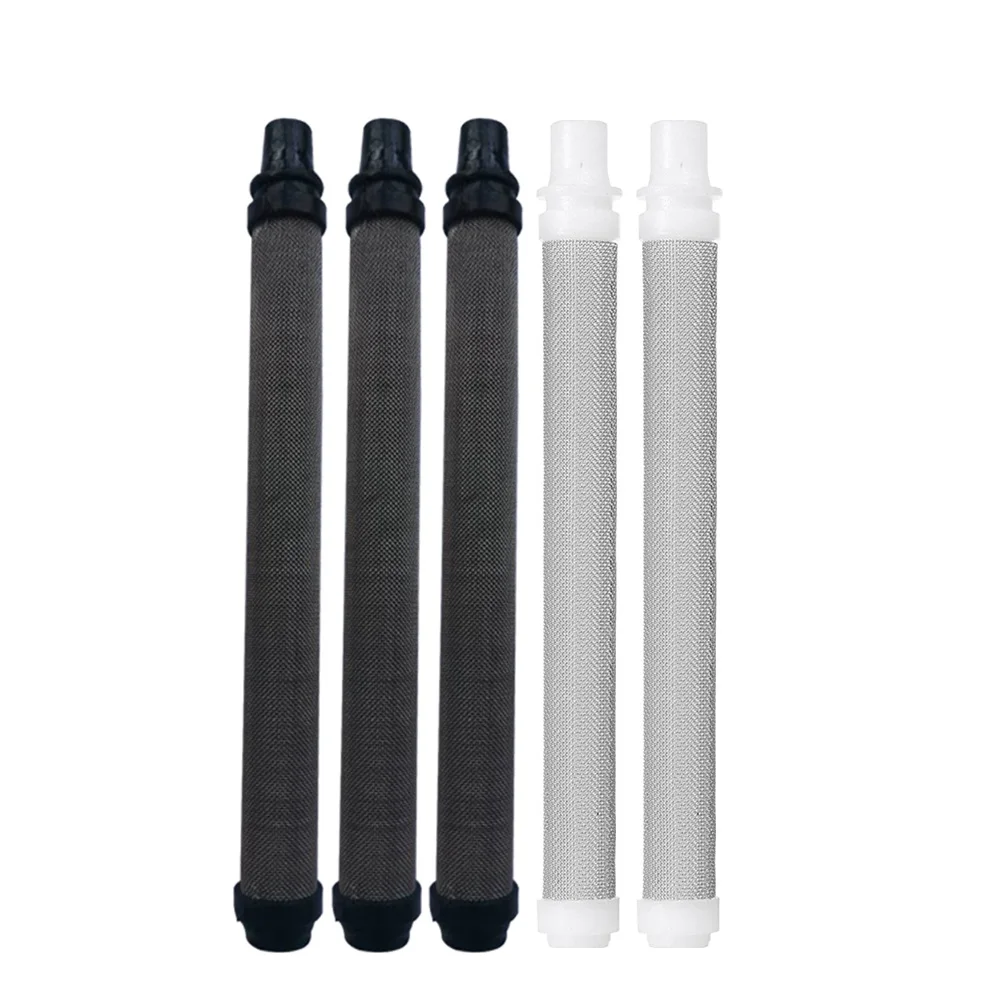 

5pcs 60Mesh +50mesh Airless Spray Tool BLACK Filter Insert 304 Stainless Steel Garden Pulverizador Jardin Outils De Jardinage