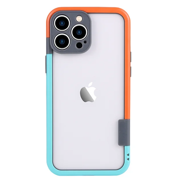 Colorful Soft Silicone Bumper Frame iPhone Case