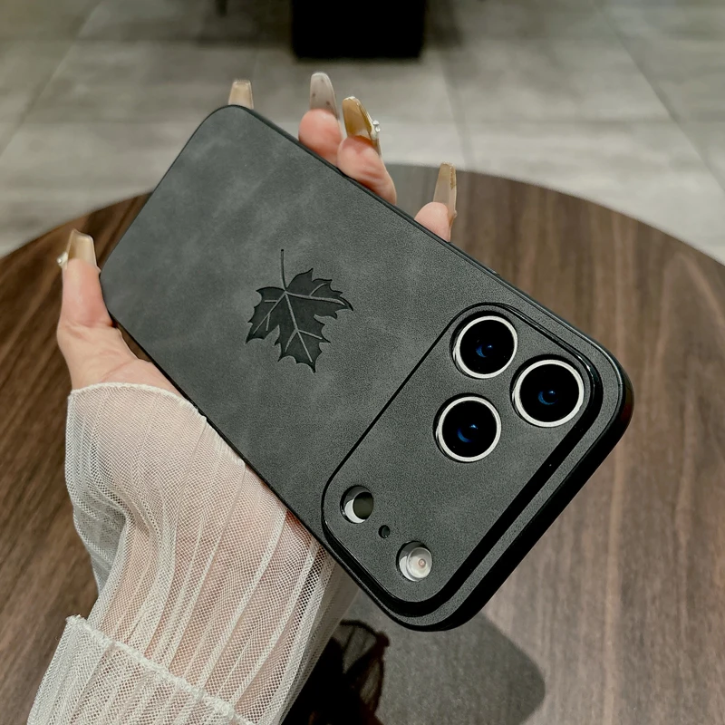 Leather Full-Cover Case with Comfort Skin Touch Finish
