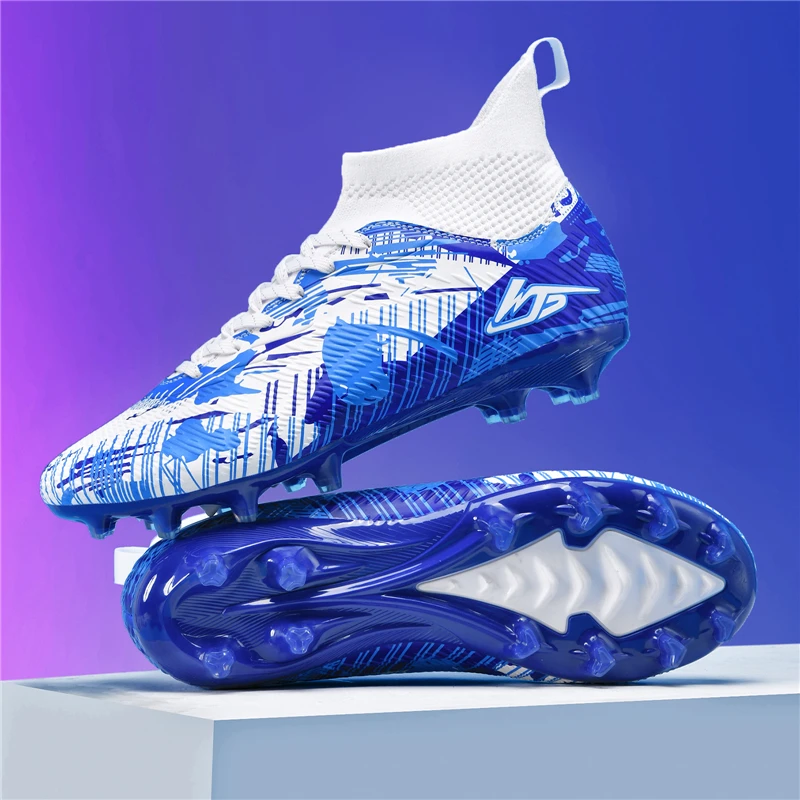 Football Shoes Men Soccer Shoes Society Casual Professional Sneaker Original Field Football Shoes Grass Training Kids Resistant Football Boots