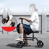 One-legged Ultra-light Sliding Bicycle Walker for The Disabled Adjustable Knee Walker Healthy Care Mobility Aids Knee Scooter 1