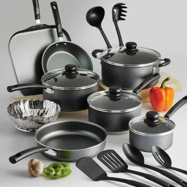 Tramontina Primaware 18 Piece Non-stick Cookware Set, Steel Gray -  AliExpress