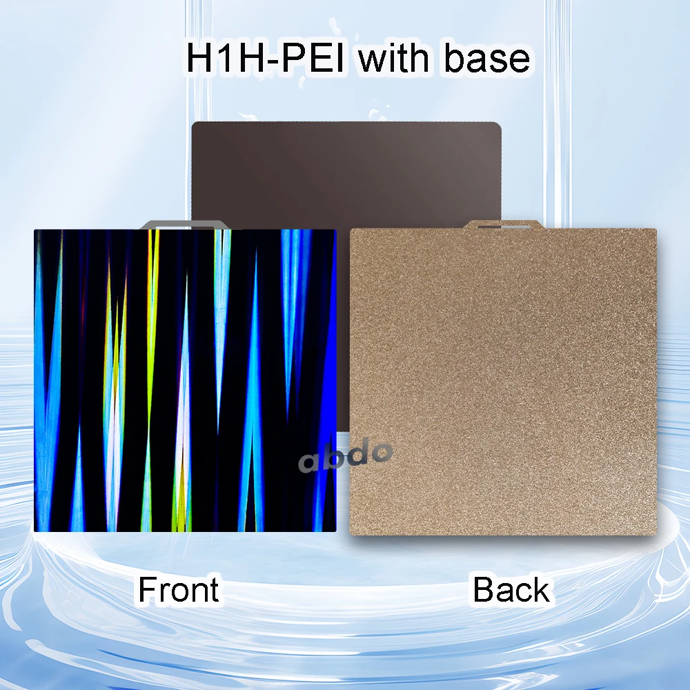 Enhanced 235x235 mm PEI Spring Steel Magnetic Build Plate for 3D Printer Heated Beds