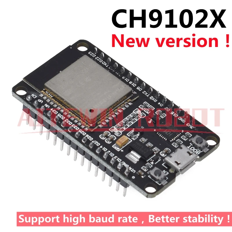 รูปสินค้า บอร์ดพัฒนา ESP32 WiFi+Bluetooth สำหรับ IoT และโปรเจกต์อัจฉริยะ