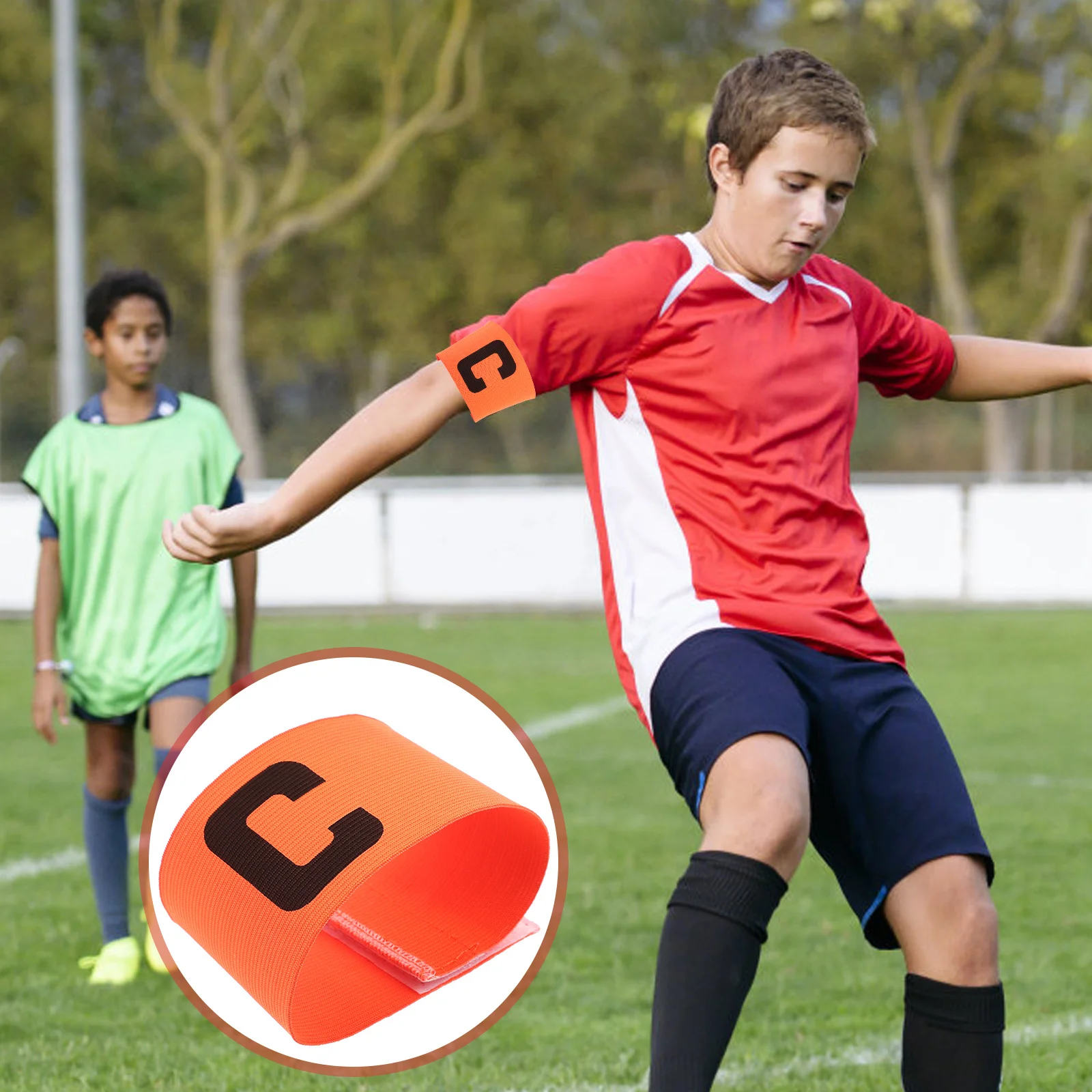 

Captain Armband Soccer Bands Arm Football Adult Captains Youth Armbands Softballadjustable Band Exercise Fitness Accessories