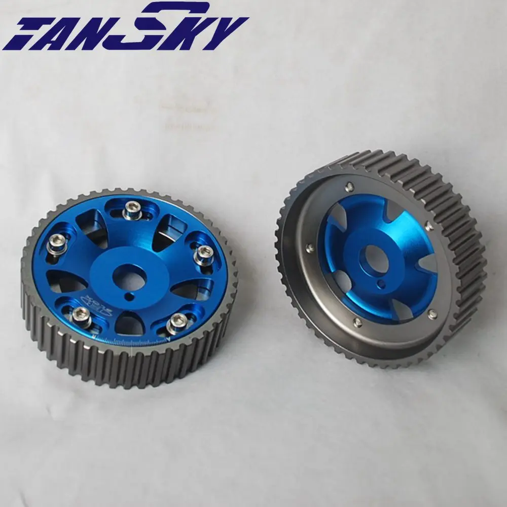Blox 2Pcs Adjustable Cam Gears Pulley Timing Gear For Toyota Supra 1JZ TE TK-CG1JZ