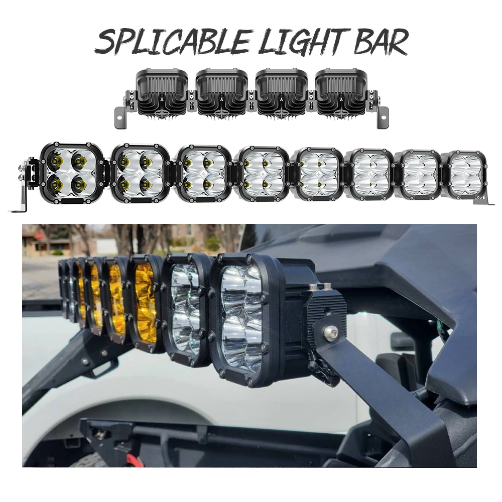 Roof bar lights 4x4 hotsell