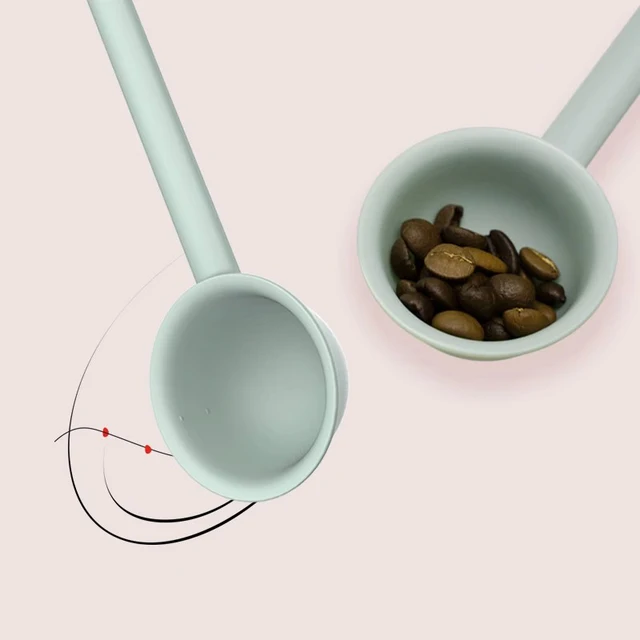 Pcs coffee measuring spoon long handle coffee powder spoon delicate coffee bean measuring g milk powder