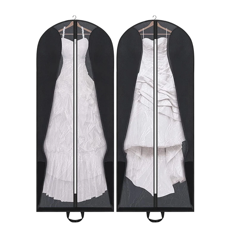 

Wedding Dress Travel Bag Foldable Portable Travel Covers Garment Bags Hanging Luggage Storage With Pockets