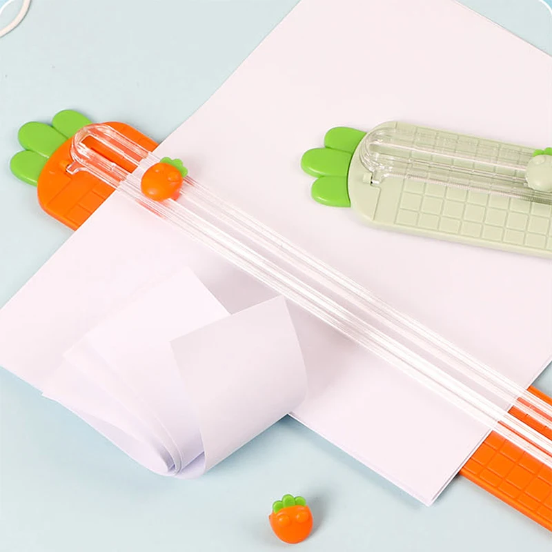 A3 Mini paper cutter radish molding student art cutter two-way cutting portable manual knife suitable for photos paper 1pc