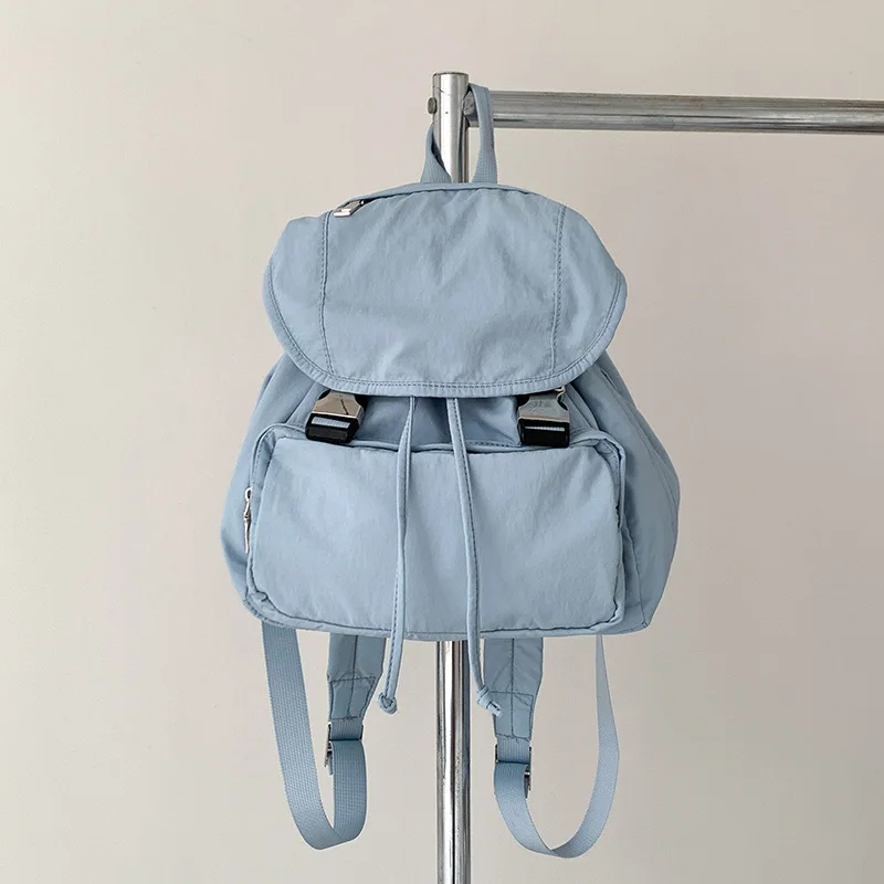 Fashion Nylon Backpack For Women Girls School Bags 2024 Boutique Spanish Travel Bagpacks Female Bolso Hombro Mujer Mochilas 3