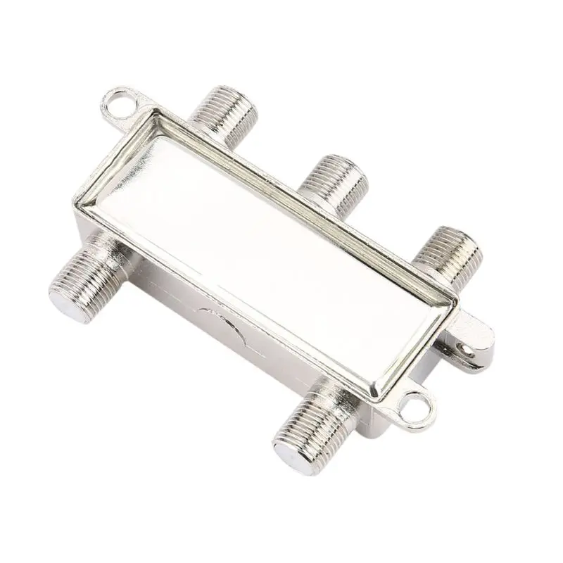 5-2400MHz 4 Way HD Digital Coax Cable Splitter, tv splitter