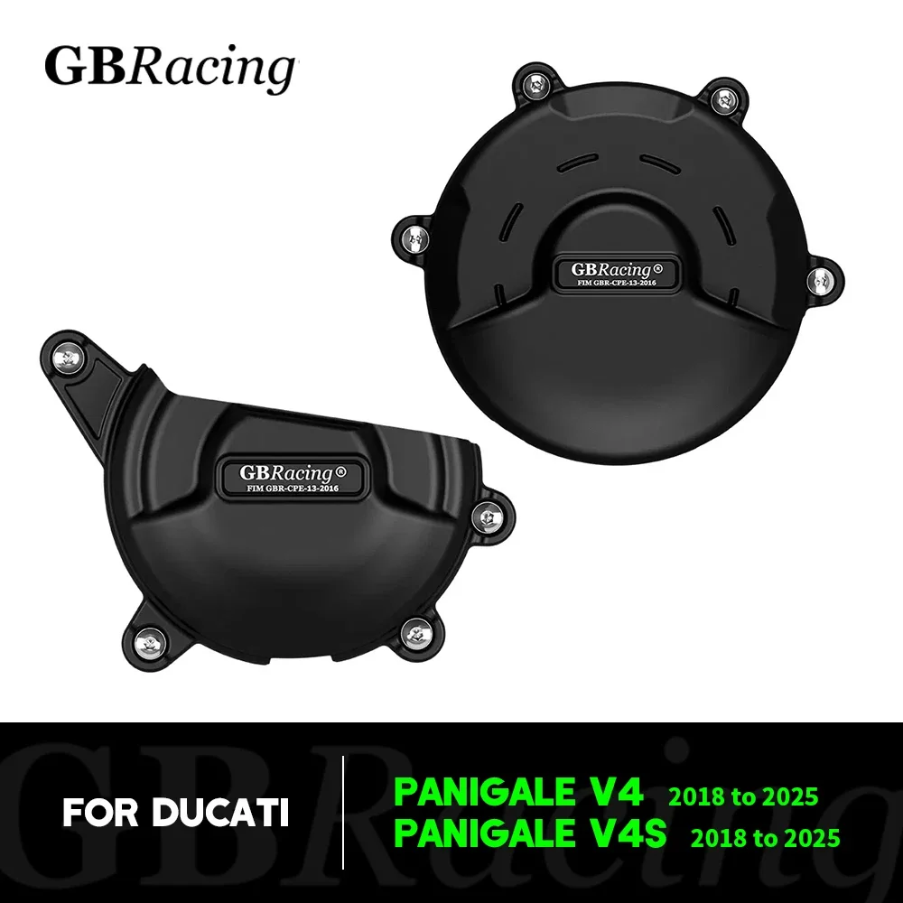 GB Racing Engine Cover Alternator Clutch Protection Cover For DUCATI PANIGALE V4 V4S Motorcycle Accessories Parts