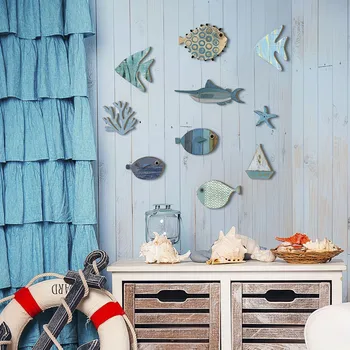 Coastal Ocean Wooden Wall Decor 4