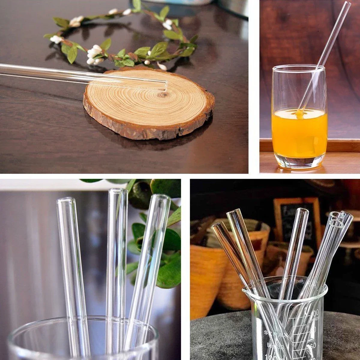 250mm OD 8mm 1.5mm Thick Wall Borosilicate Glass Blowing Tubes 4Pcs for Lab stainless steel tube brass tube aluminium tube plastic tube carbon fiber tube copper tube steel pipe carbon steel tube