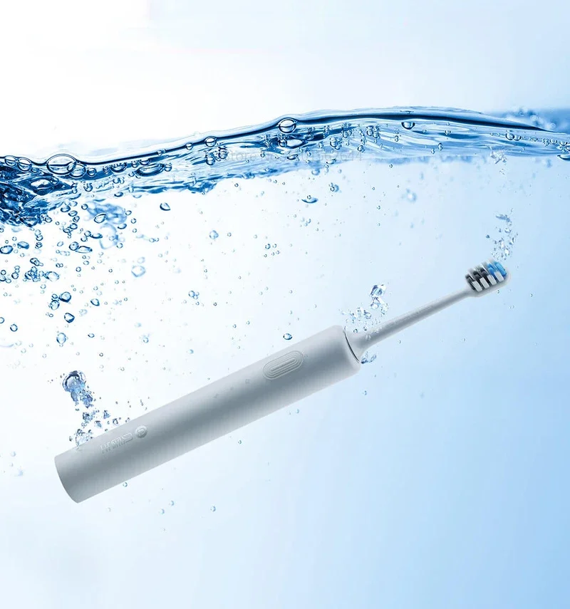 Dr.BEI Sonic Electric Toothbrush C1 IPX7 Level Waterproof Wireless Induction Charging 20 Days Standby with 4pcs Toothbrush Head 6