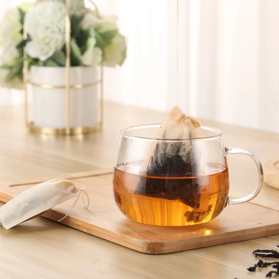 Disposable Tea Filter Bags Disposable Tea Bags 100 Pcs/Lot Multi Size Coffee Filter Paper Bag Pull Rope Tea Bag Disposable Tea Small Powder Filter Total Biodegradation