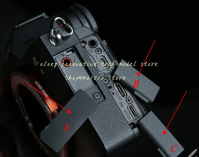 NEW A7 iii M3 A7RM3 USB Rubber Lid Door HDMI-compatible MIC Cap