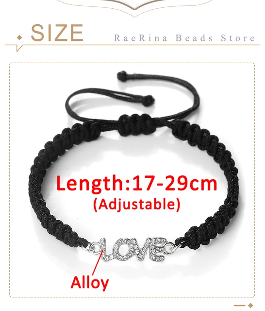 Bracelet porte-bonheur rouge fait à la main pour hommes et femmes