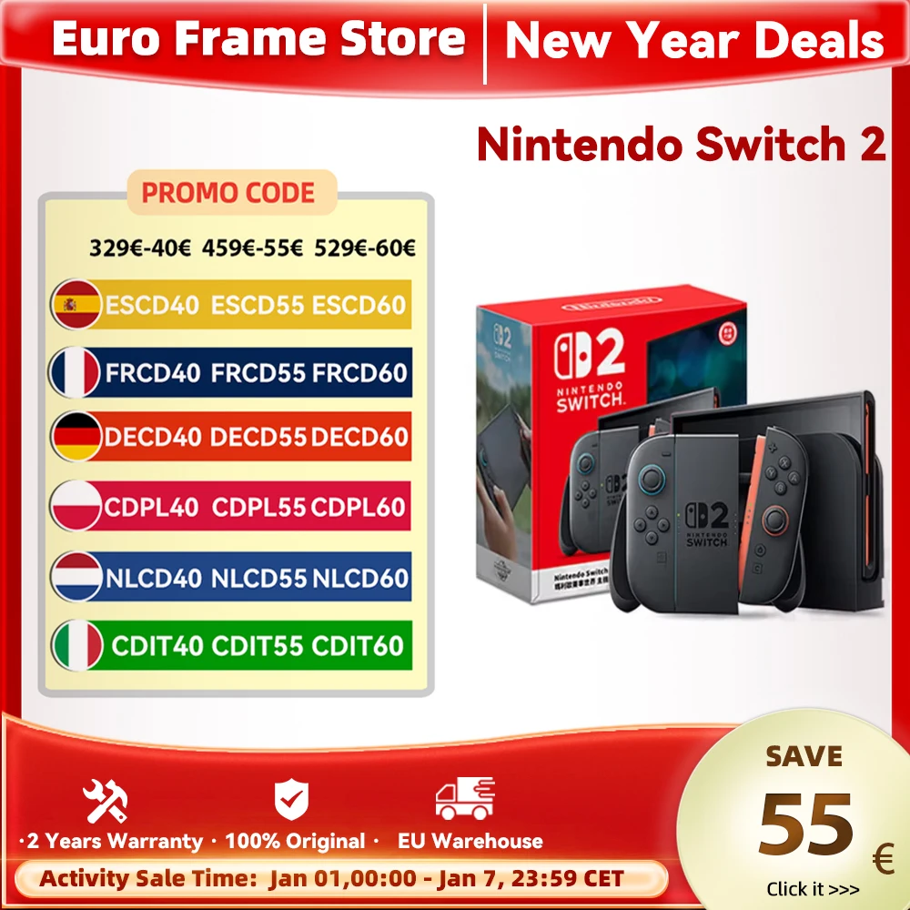 Konsola Nintendo Switch 2 z EU za $501.34 / ~1841zł