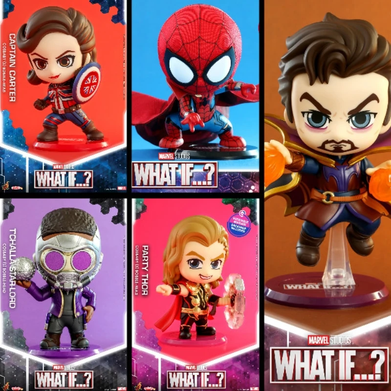 Stock Hot Toys Agent Carter Stephen Rogers Spider-Man Doctor Strange Thor Gamora Star-Lord Action Figures Model Toys Da Collezione