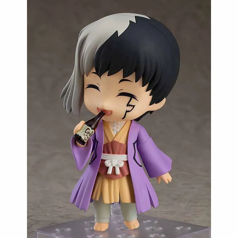 

Pre Sale Asagiri Gen #1816 Dr.stone Anime Figure Models Asagiri Gen Q Version Anime Figurine Figural Model 10Cm Toy Collection