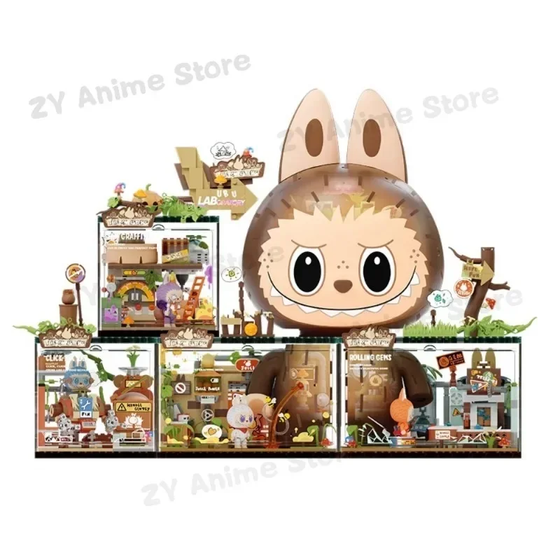 もふもふ‼️LABUBU Forest Secret Baseシリーズ‼️ Genuine Pop Mart Labubu The Monsters Forest Secret Base