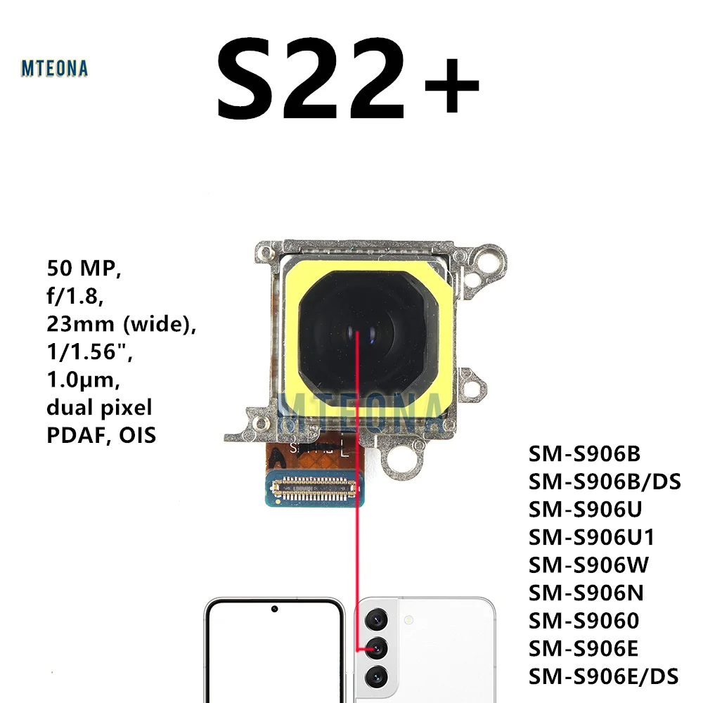 Premium Wide Rear Camera Module Replacement for Samsung Galaxy Ultra Models