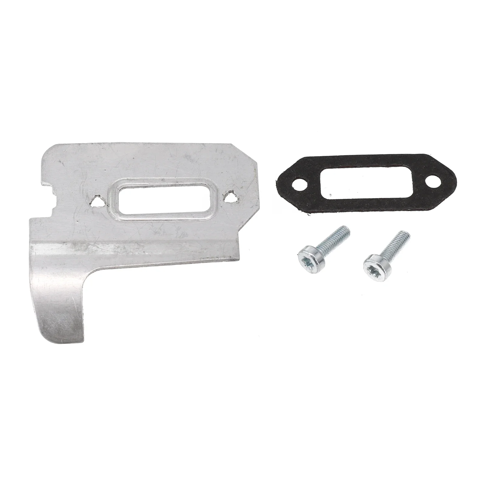Muffler Cooling Plate Exhaust Gasket Set With Screws For TS410 TS420 Home Garden Yard Outdoor Power Tool Accessories