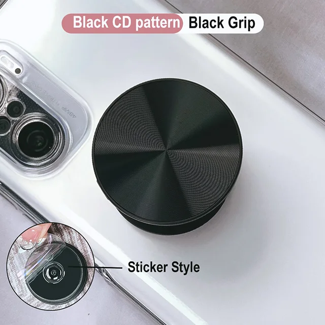 Grippopso CD-Muster Telefonhalter Sockel Ringhalter Griptok Universal Telefon Handy Fingergriff Halter Halterung