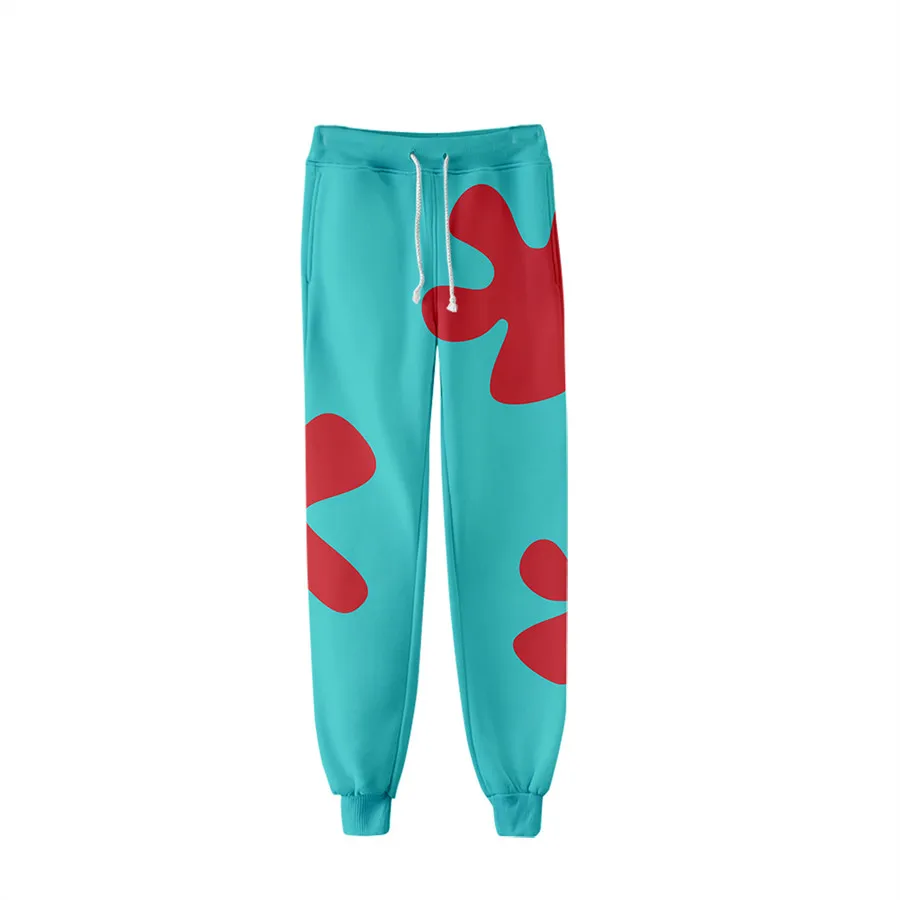 Anime Patrick Star 3D 조깅 바지 남성/여성 캐주얼 바지 하라주쿠 힙합 스웨트 팬츠 Pantalon Homme streetwear