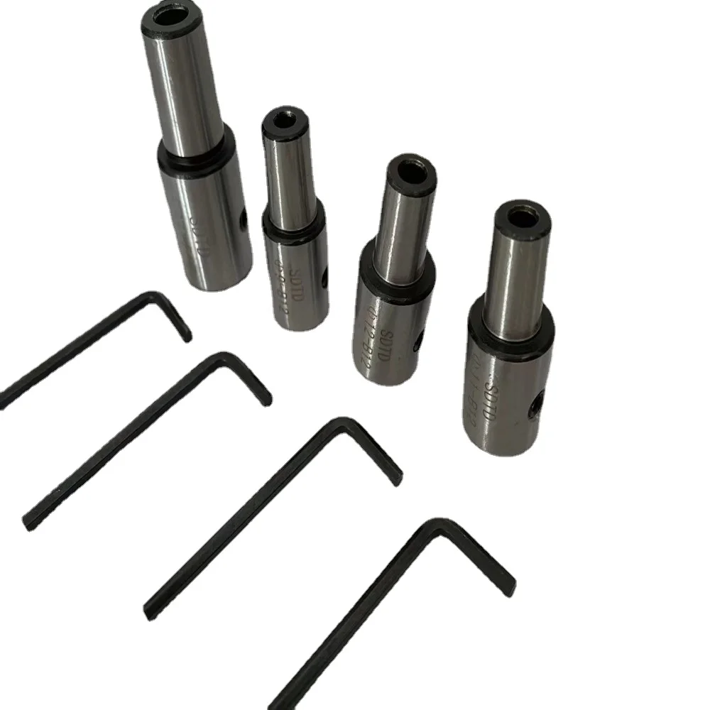 OUIO 1pcs 5mm 6 8 10 12 14 15 16mm drill chuck connecter B10 B12 B16 B18 tapper chuck adapter for drilling machine