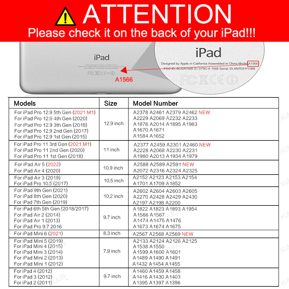 Inteligente para Ipad Pro 12 Polegada 2023 2023 Couro do Plutônio Capa Magnética para Ipad Pro 12 Case 2023 2023 A1670 A1671 Case - Imagem 6