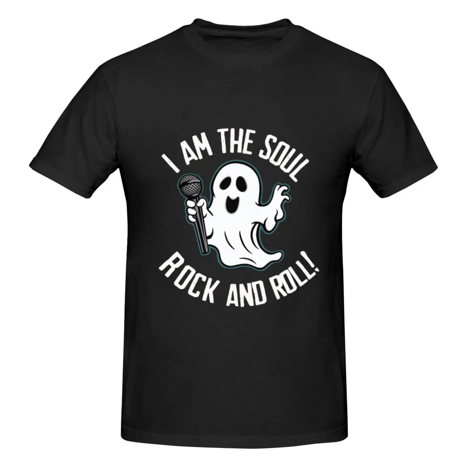 

Мужская футболка с коротким рукавом, с принтом рок-души