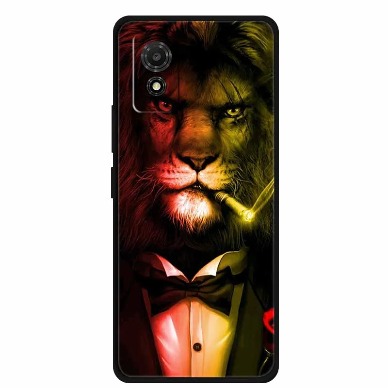 Animal-Themed Soft Silicone Phone Case - Durable Back Cover Protector Bumper