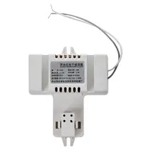

White Plastic Shell 4 Pin 2D Tube Bulb Fluorescent Ballast AC 220V 0.19A 38W