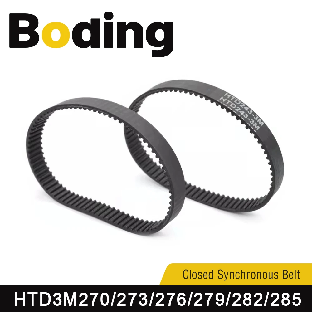 Boding Closed Loop Timing Belt Transmission Belts Htd2763m Perimeter