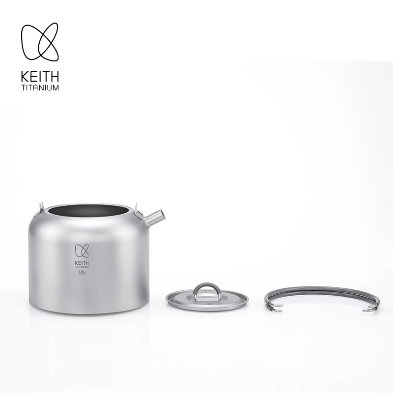 Titanium Camping Tea Kettle 2