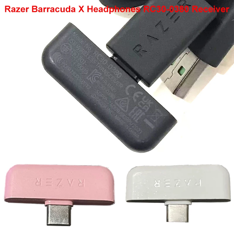 Razer Barracuda x Fone de Ouvido sem Fio Computador Móvel Multi-plataforma Gaming Headconjunto Microfone Rc300380tipo-c Acessórios Receptor