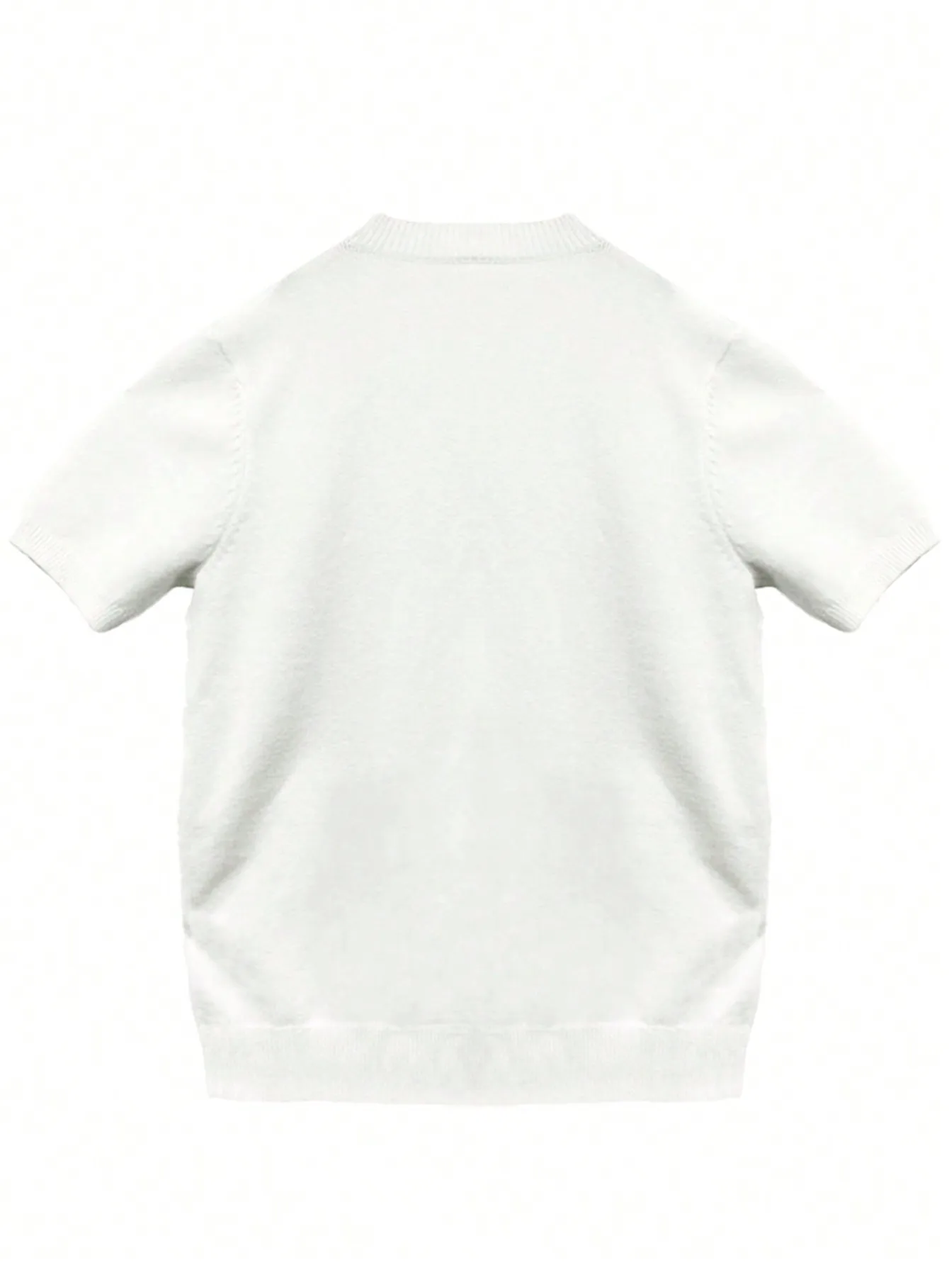 2025년 봄 신상, 심플한 컬러의 라운드넥 다용도 숏 가디건, 독특한 디자인 감각의 니트 베이스