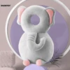 Baby Walkers Head Protection Cushion Animals Plush Pad Adjustable Straps Baby Protective Pad Showering Gift for Toddler Baby 5