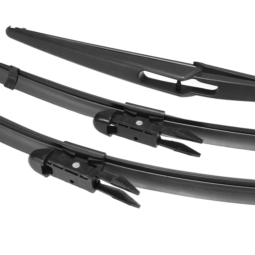 

3pcs Front Rear Windshield Wiper Blades Fit For Fiat Grande Punto Front Wiper Blade Rear Wiper Blade