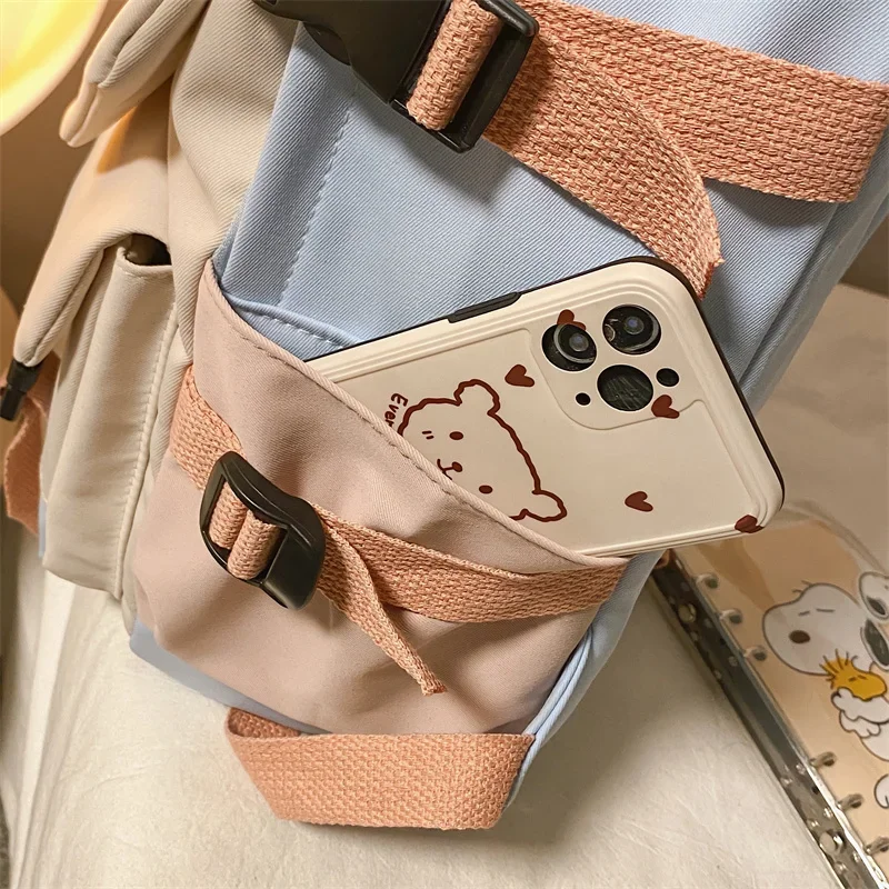 Anime School Bags Jujutsu Kaisen Gojo Satoru Itadori Sukuna JJK Gojo Sensei Bookbag Girls Women School Backpack Bag Rugzak 5