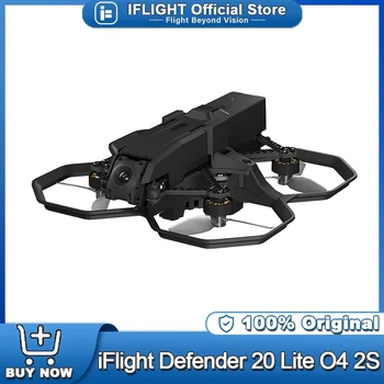 iFlight Defender 20 Lite O4 2S HD Cinewhoop Whoop Quadcopter BNF con unità aerea O4