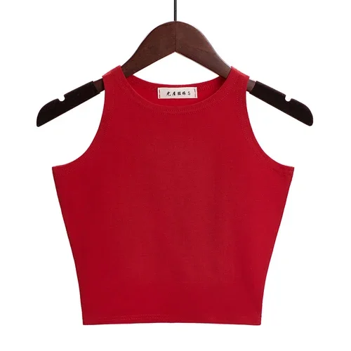 ตัวเลือกสินค้า เสื้อ Crop Top เซ็กซี่ แฟชั่น ผู้หญิง หลากสี