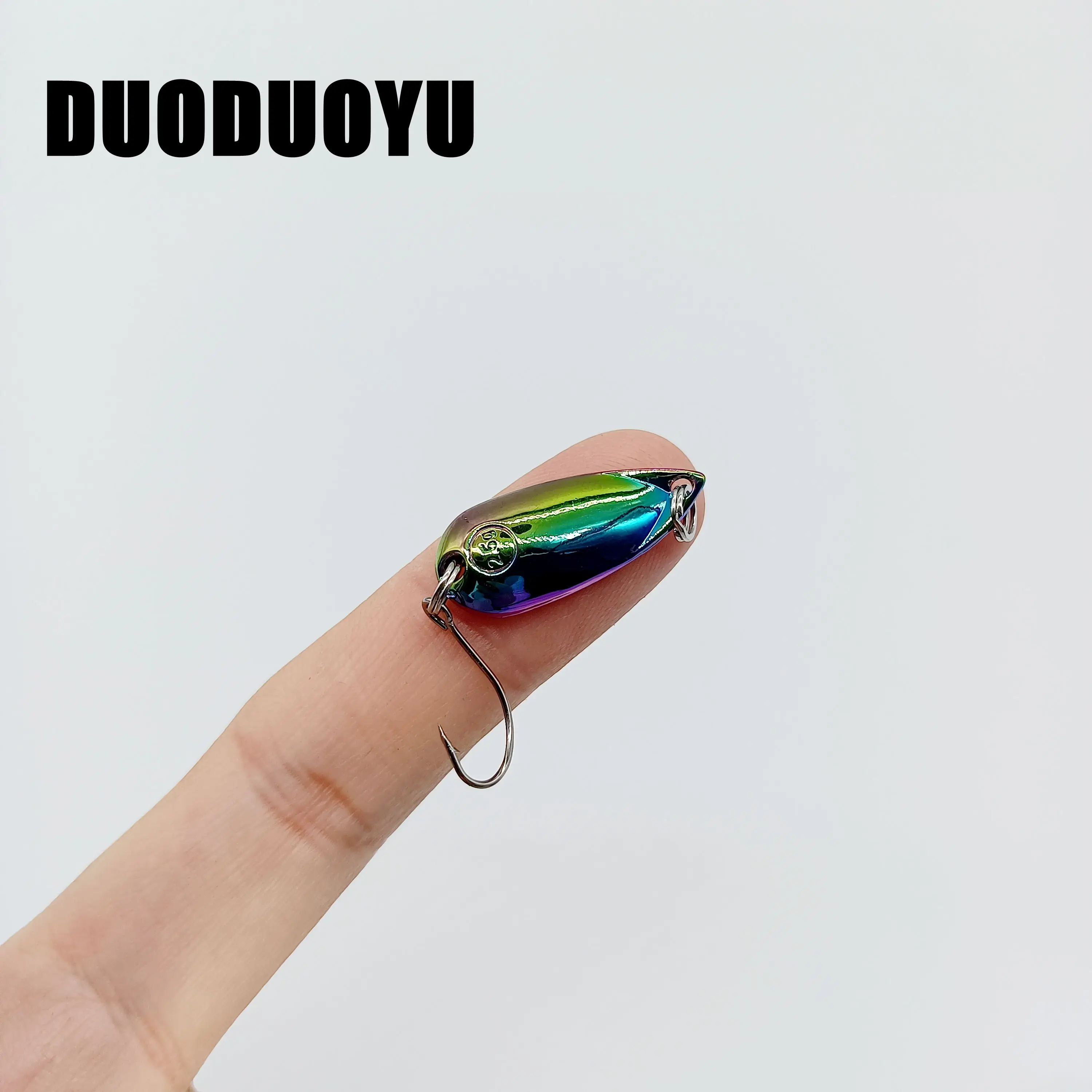 Duoduoyu 1 Pz Mini Metal Fishing Lure 2.5G/3.5G/5G Piccolo Cucchiaio Lure Wobbler Spinner Bait Artificiale Bass Fishing Tackle