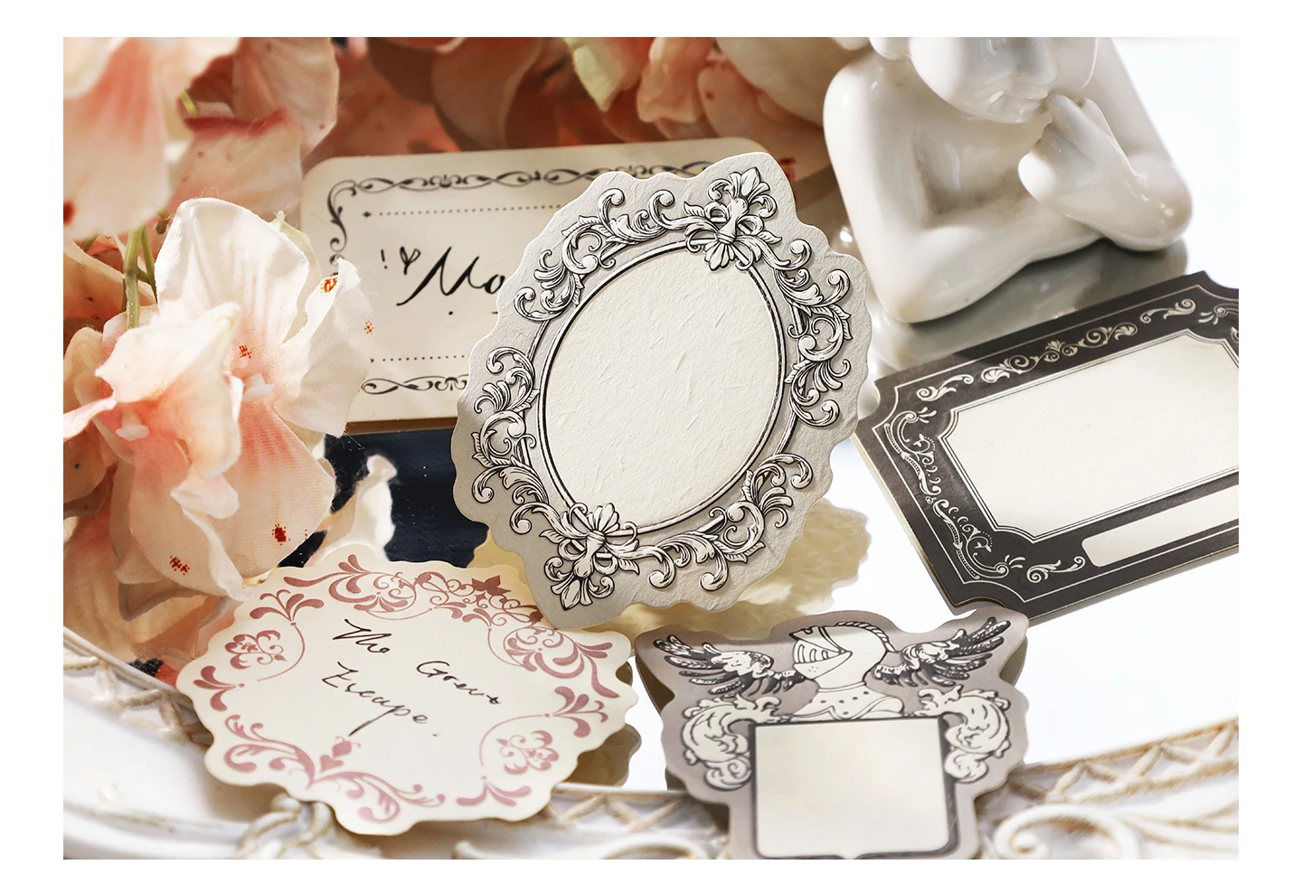 1–4er-Pack Vintage-Blumen- und Pflanzen-Serie, Scrapbooking-Papiermaterial, perfekt für Collage, Journaling, DIY-Bastelbedarf – Detail 22